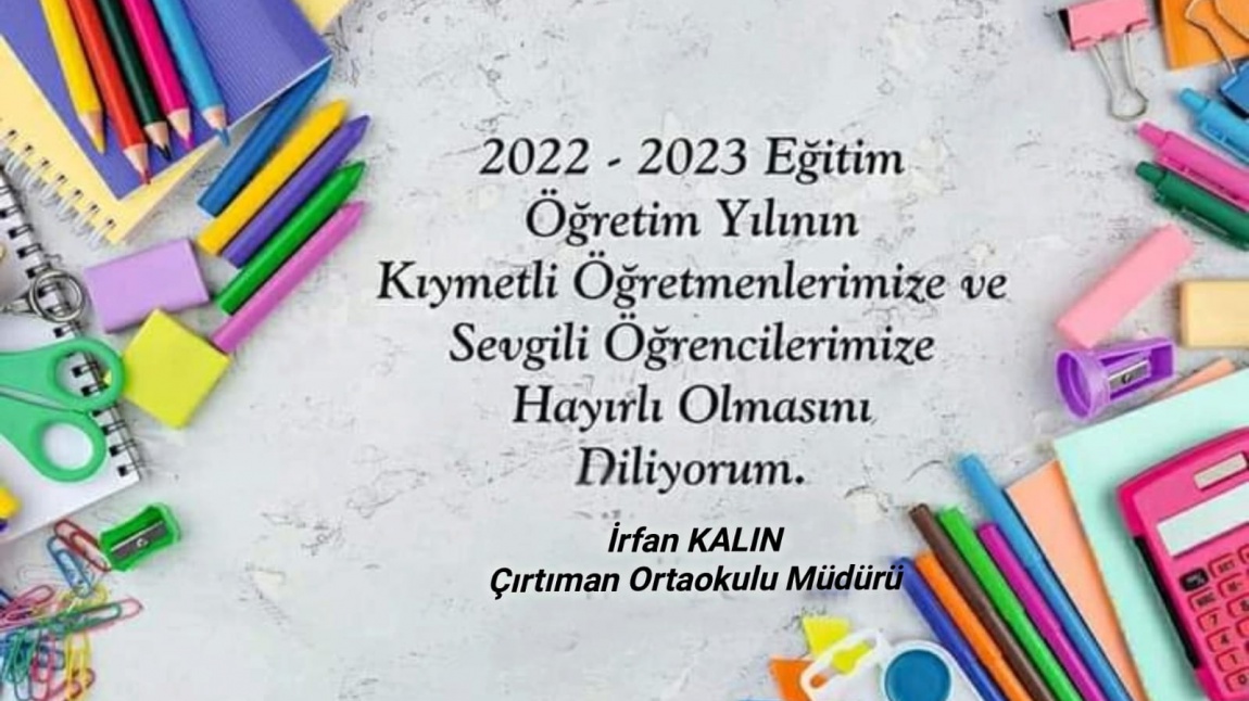 2022-2023 EĞİTİM ÖĞRETİM YILIMIZ HAYIRLI OLSUN..